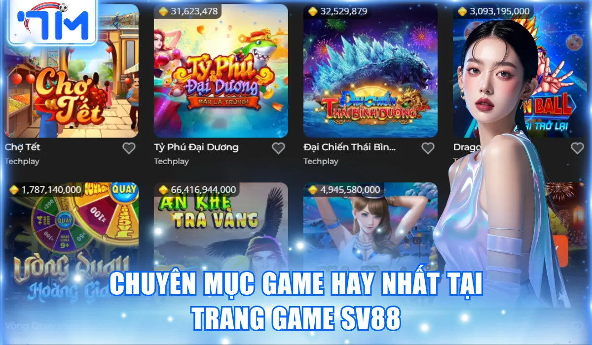 SV88 - 5 Chương Trình Ưu Đãi Tặng Thưởng Lớn Nhất Năm 2026 3 Chuyên mục game hay nhất tại trạng game SV88