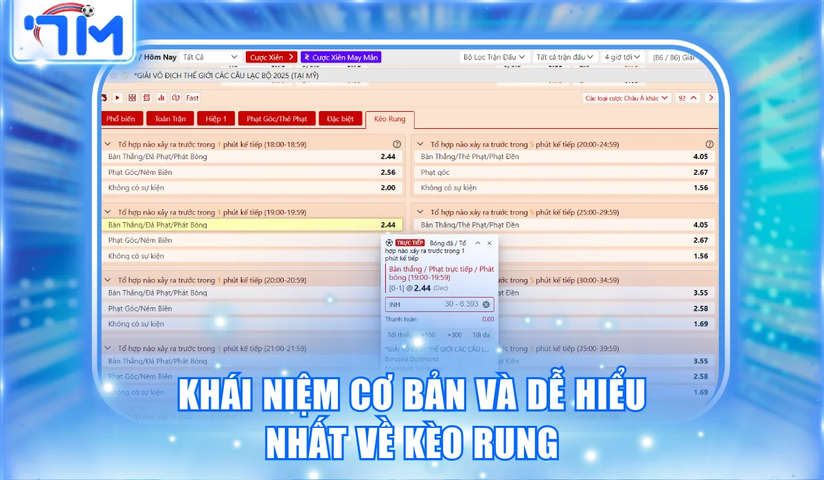 Kèo Rung Là Gì? Các Loại Hình Và Chiến Lược Thắng Từ 7M 1 Khái niệm cơ bản và dễ hiểu nhất về kèo rung