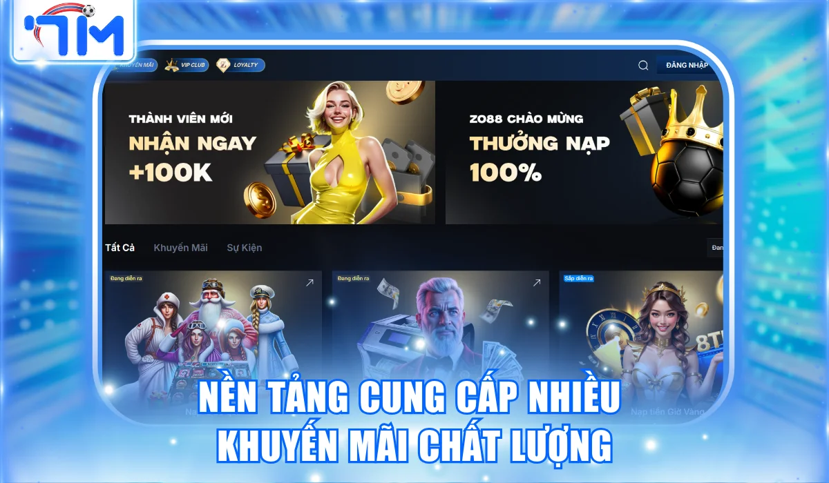 Zo88 - Nền Tảng Online Chất Lượng Đã Cược Là Sẽ Thắng 3 Nền tảng cung cấp nhiều khuyến mãi chất lượng