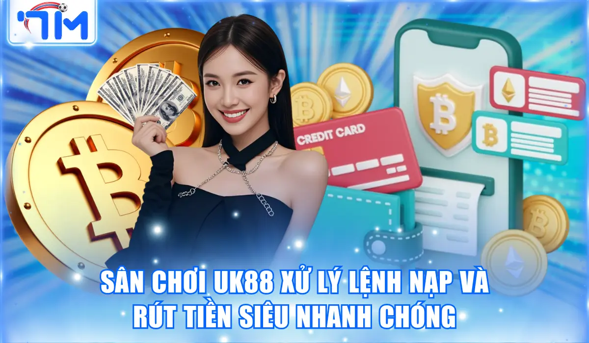 UK88 - Thương Hiệu Giải Trí Xanh Chín Hàng Đầu Châu Á 2 Sân chơi UK88 xử lý lệnh nạp và rút tiền siêu nhanh chóng