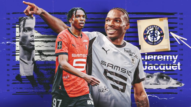 Chelsea chi 52 triệu bảng mua Jeremy Jacquet 1 Jeremy Jacquet gây ấn với các đội bóng lớn