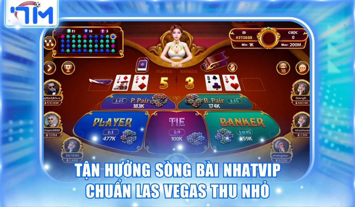 Review Nhatvip - Cổng Game Đại Gia Săn Tài Lộc Rủng Rỉnh 3 Tận hưởng sòng bài Nhatvip chuẩn Las Vegas thu nhỏ