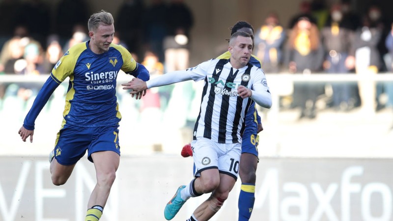 Soi kèo Verona vs Udinese hôm nay 27/01 | Vòng 22 Serie A 1 Verona gặp khó trước Udinese