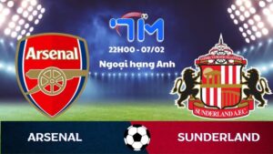 Soi kèo Arsenal vs Sunderland hôm nay 07/02 | Vòng 25 Ngoại hạng Anh 4 Soi kèo Arsenal vs Sunderland hôm nay 07/02